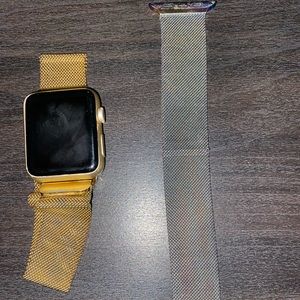 APPLE WATCH SERIES 1 42mm Needs Repair Won’t power on comes with 2 Bands